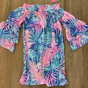 NWT - Lilly Pulitzer Tobyn Tunic Off-The-Shoulder Dress - XS